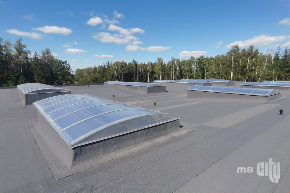 Новый проект: производство зенитных фонарей с разновысотным основанием