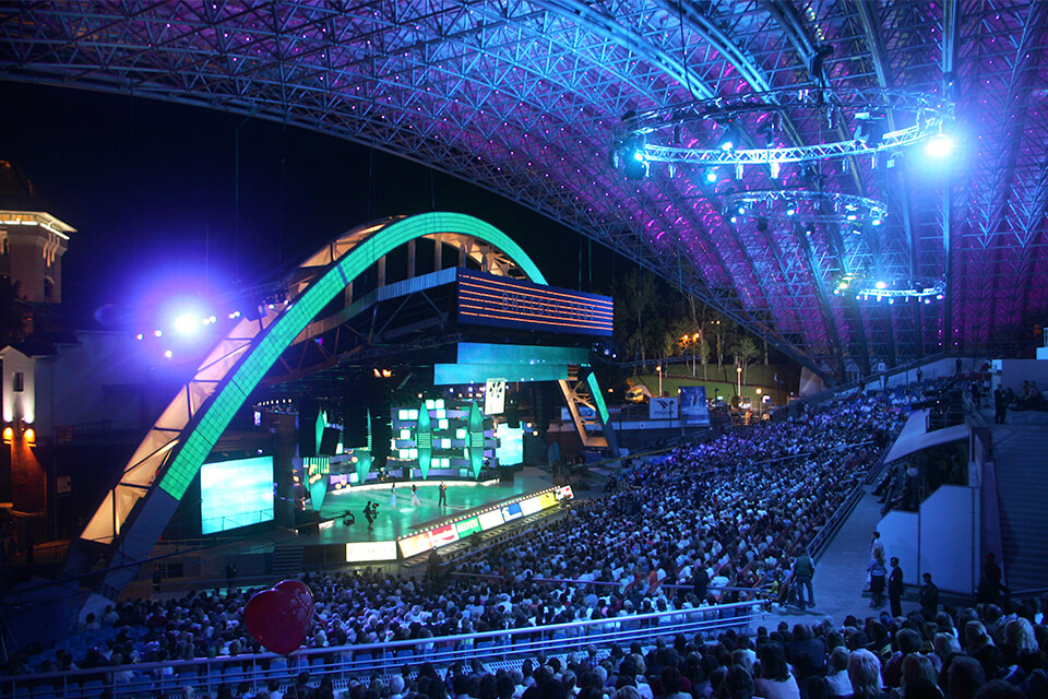 Витебский амфитеатр: Уникальное поликарбонатное покрытие над «Славянским базаром»