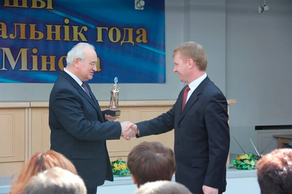 Компания М8Сити стала победителем конкурса «Лучший предприниматель Минска» 2012