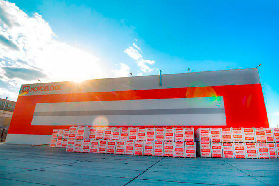 Открытие нового завода NOVOBLOCK