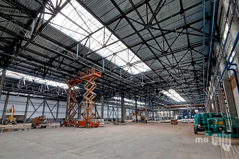 Строительство мусороперерабатывающего завода, г. Минск, Республика Беларусь