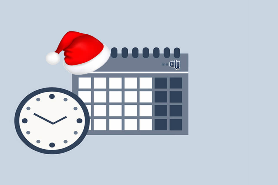 График работы компании перед праздниками