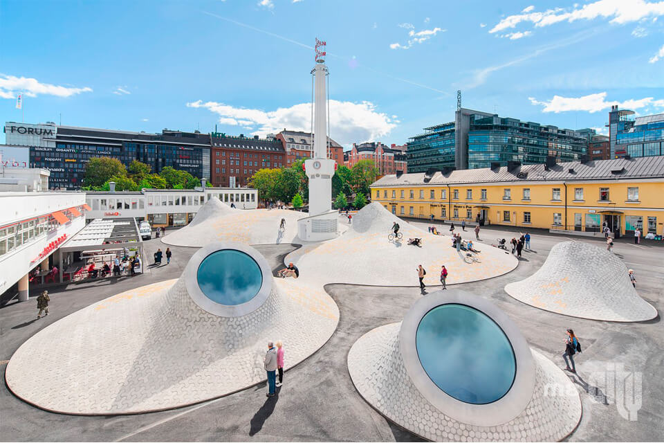 Зенитные фонари в необычных архитектурных решениях