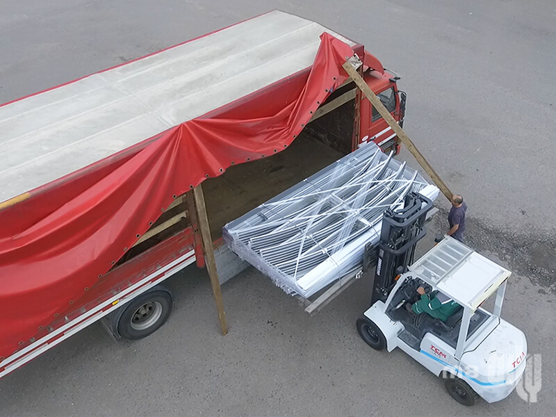 Широкая география доставки зенитных фонарей от М8Сити.