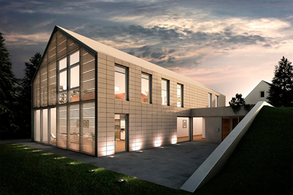 Фасадные керамические панели ArGeTon