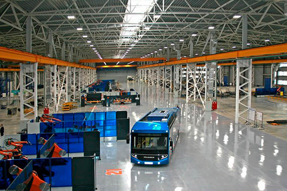 Завод по производству автобусов Volgabus